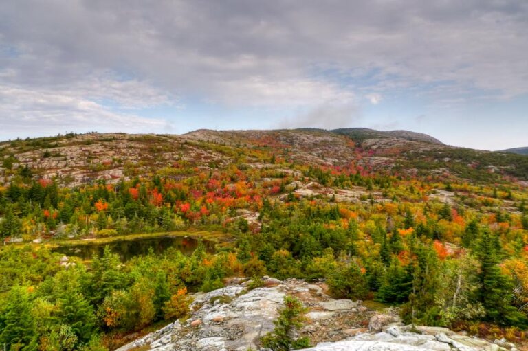 South Ridge Trail zum Cadillac Mountain und Door Mountain