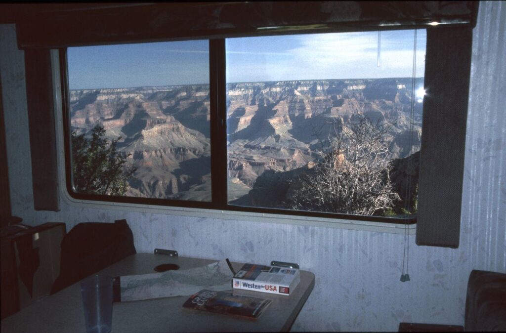 Der Grand Canyon vom Wohnmobil aus
