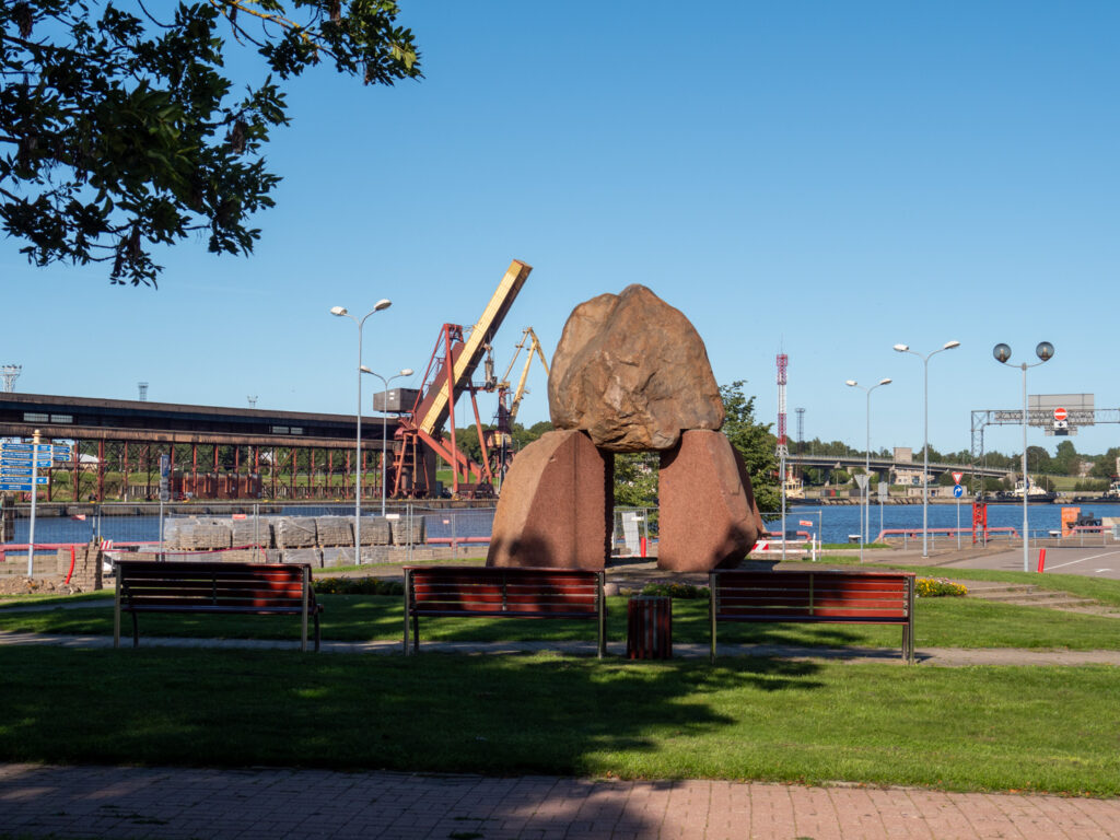 Der Hafen von Ventspils