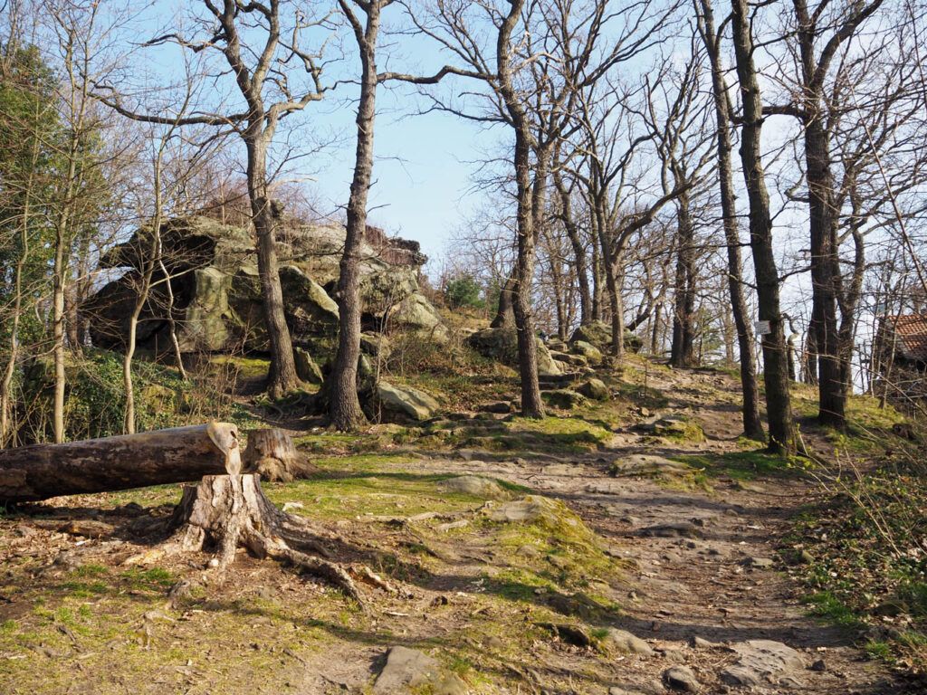 Aufstieg zum Großmutterfelsen