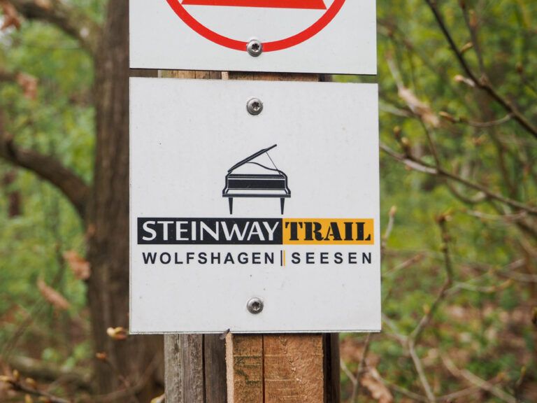Makierung Steinway Trail