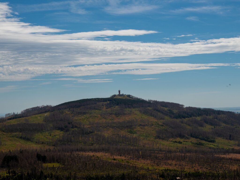 Blick auf den Wurmberg Braunlage