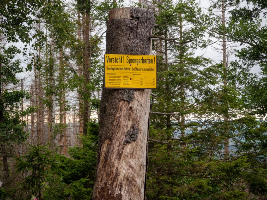 Sprengarbeiten