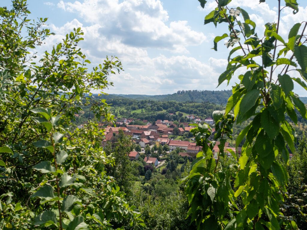 Die Aussicht auf Heimburg