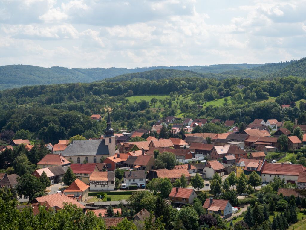 Die Aussicht auf Heimburg