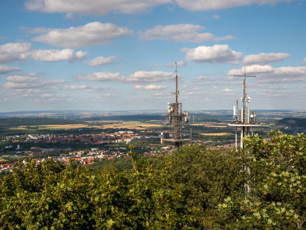 Blick vom Steinbergturm