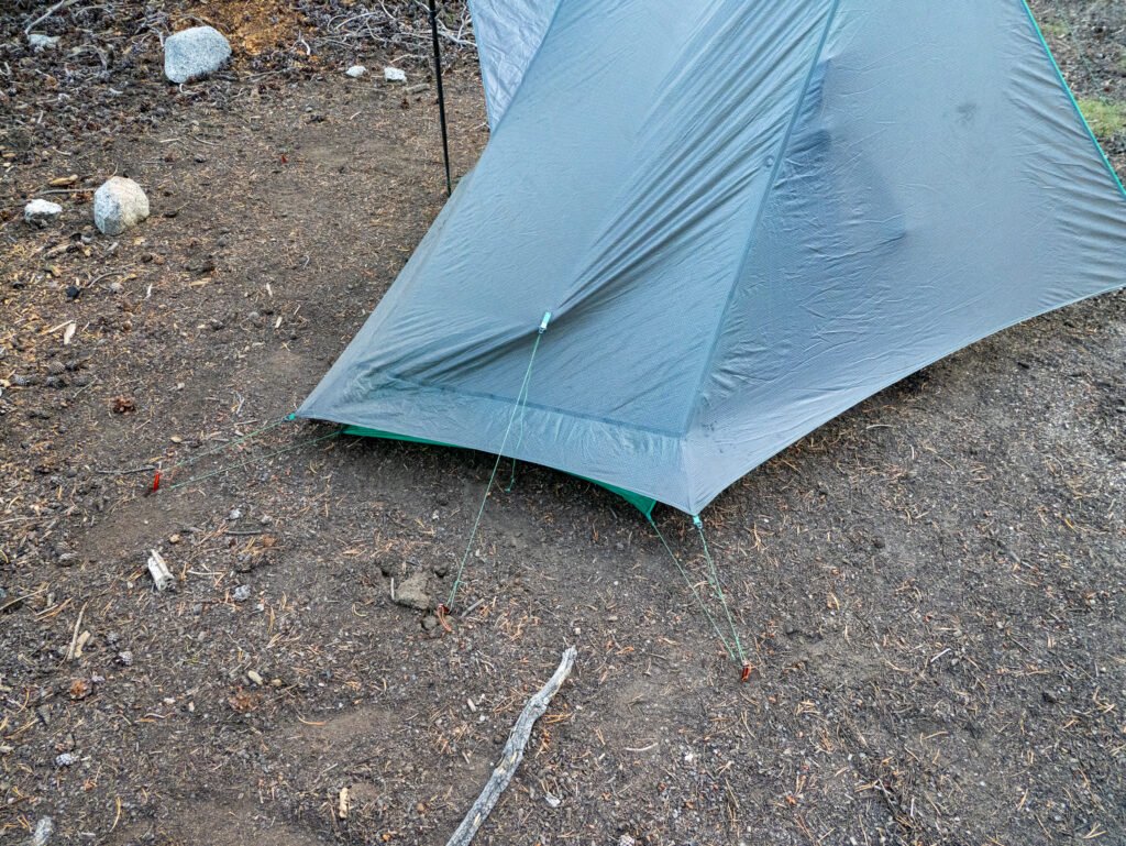 Abspannpunkt des Big Agnes String Ridge VST 1.5