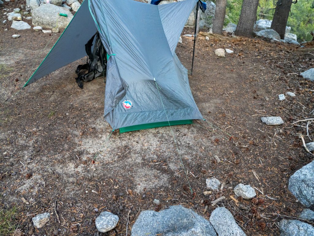 Aufbau des Big Agnes String Ridge VST 1.5 – Außenansicht